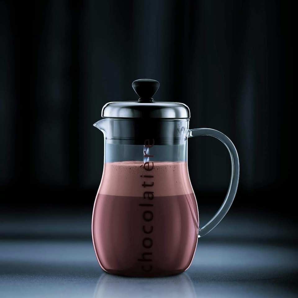 image 1 of Bodum Chocolatiere Chocolate Jug 1 Litre - Clear