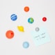 image 2 of Suck UK Solar System Fridge Magnets - Space Magnet Set