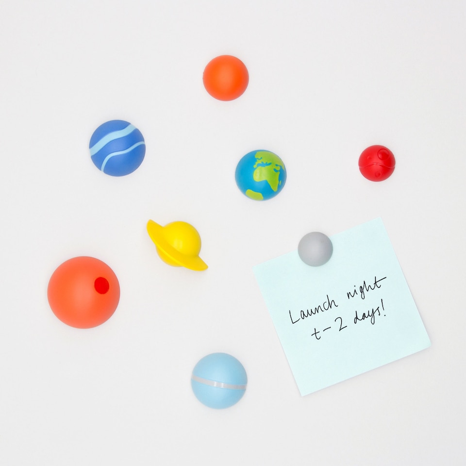 image 1 of Suck UK Solar System Fridge Magnets - Space Magnet Set