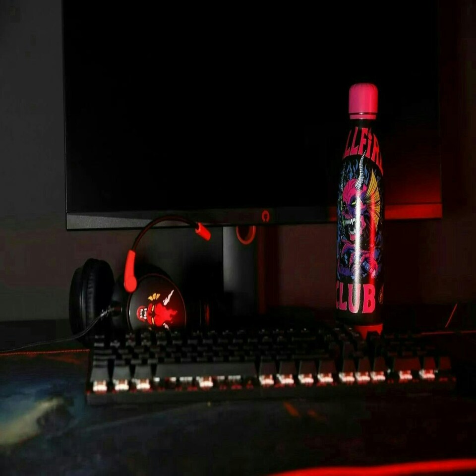 image 1 of Stranger Things Hellfire Club Insulated Bottle Multi | 500ml