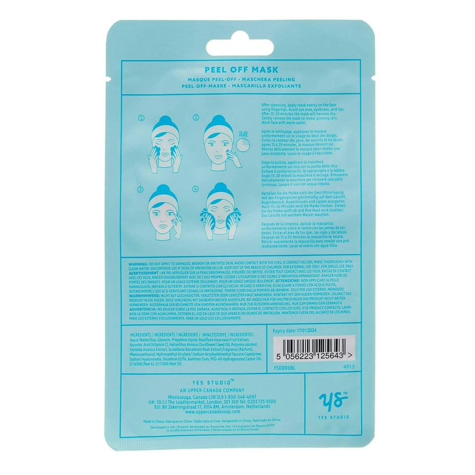 image 1 of Yes Studio Peeling Great Face Mask