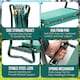 image 6 of Garden Kneeler 3-IN-1 Folding Gardening Padded Seat & Kneeler Stool Inc Gloves