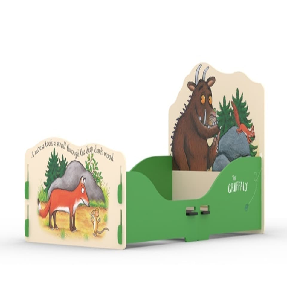 image 1 of Gruffalo Toddler Bed - MDF/Wood - L141 x W78.1 x H64.5 cm