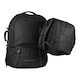 image 3 of Mountain Warehouse Unisex Traveller 60 + 20L Rucksack Durable Sports Backpack Black | Black