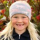 image 2 of Hy Childrens/Kids Flaine Headband - Grey/Pink - One Size Grey | One Size