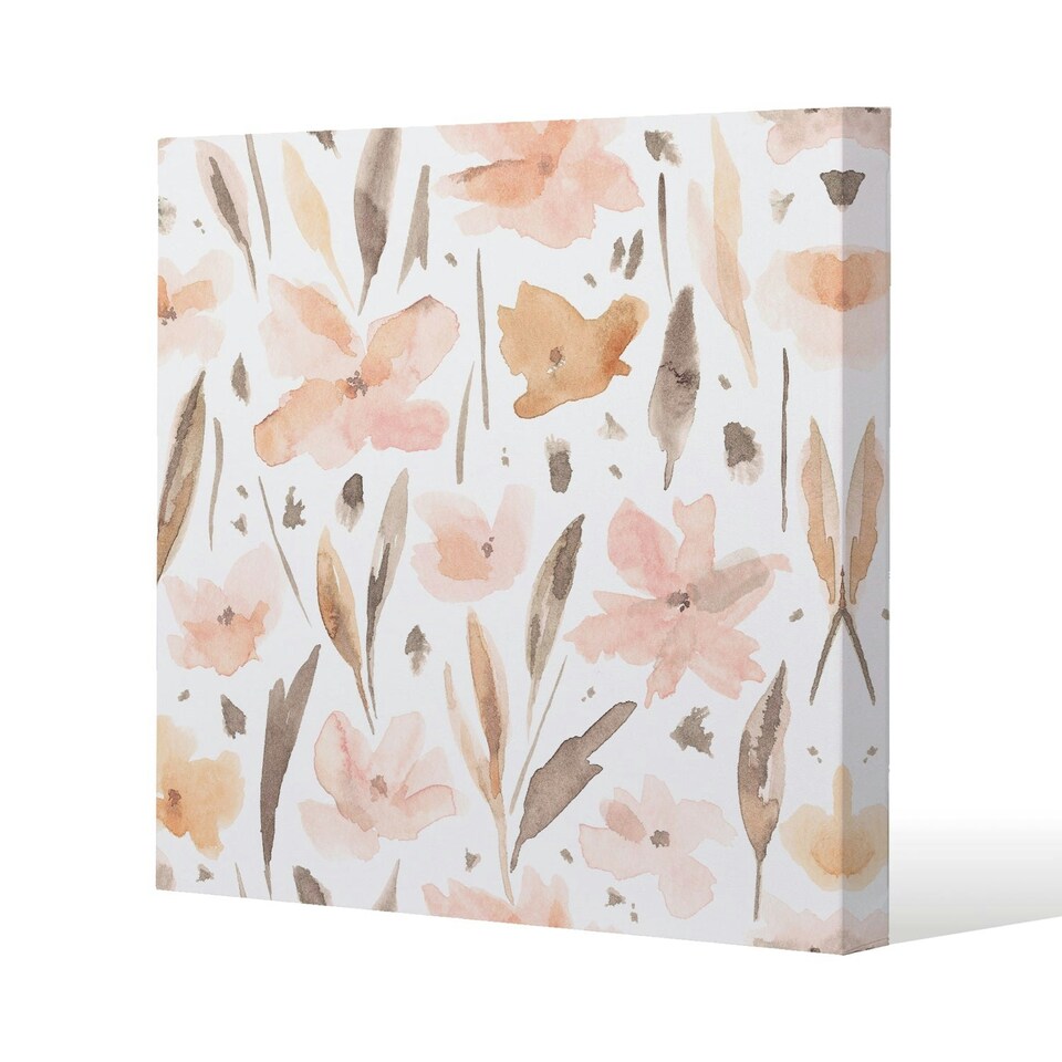 image 1 of Pink Watercolour (Canvas Print) 114 x 114 x 4cm