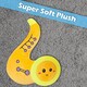 image 10 of Saxophone Soft Toy Cute Plushie Huggable Cuddly Stuffed Toy 16cm Yellow