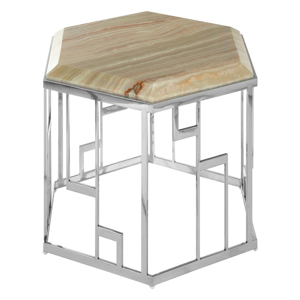 image 1 of Relic Hexagonal Coffee Table Cream