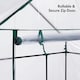 image 5 of VonHaus Greenhouse PVC Cover Replacement Weatherproof