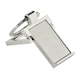 image 3 of MidOcean Stanrin Metal Keyring - Silver - One Size