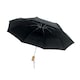 image 2 of MidOcean Drip Folding Umbrella - Black - One Size | Black