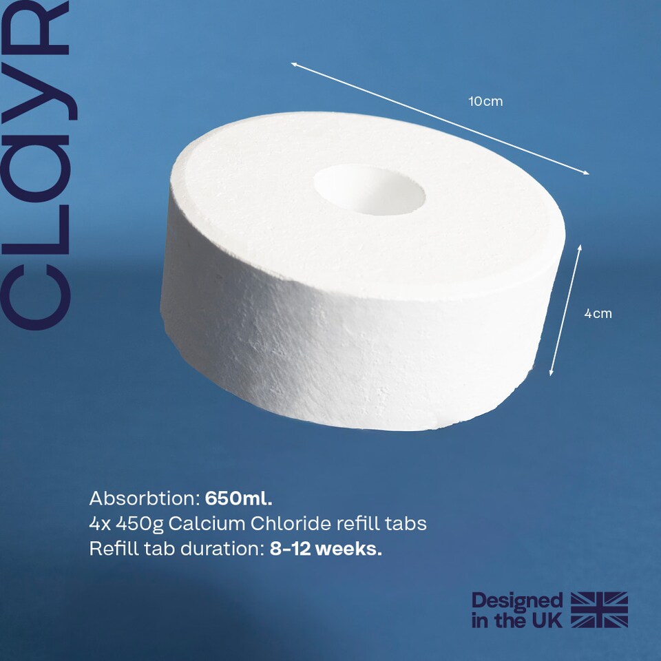 image 1 of Interior Dehumidifier Refill Tab 4 Pack