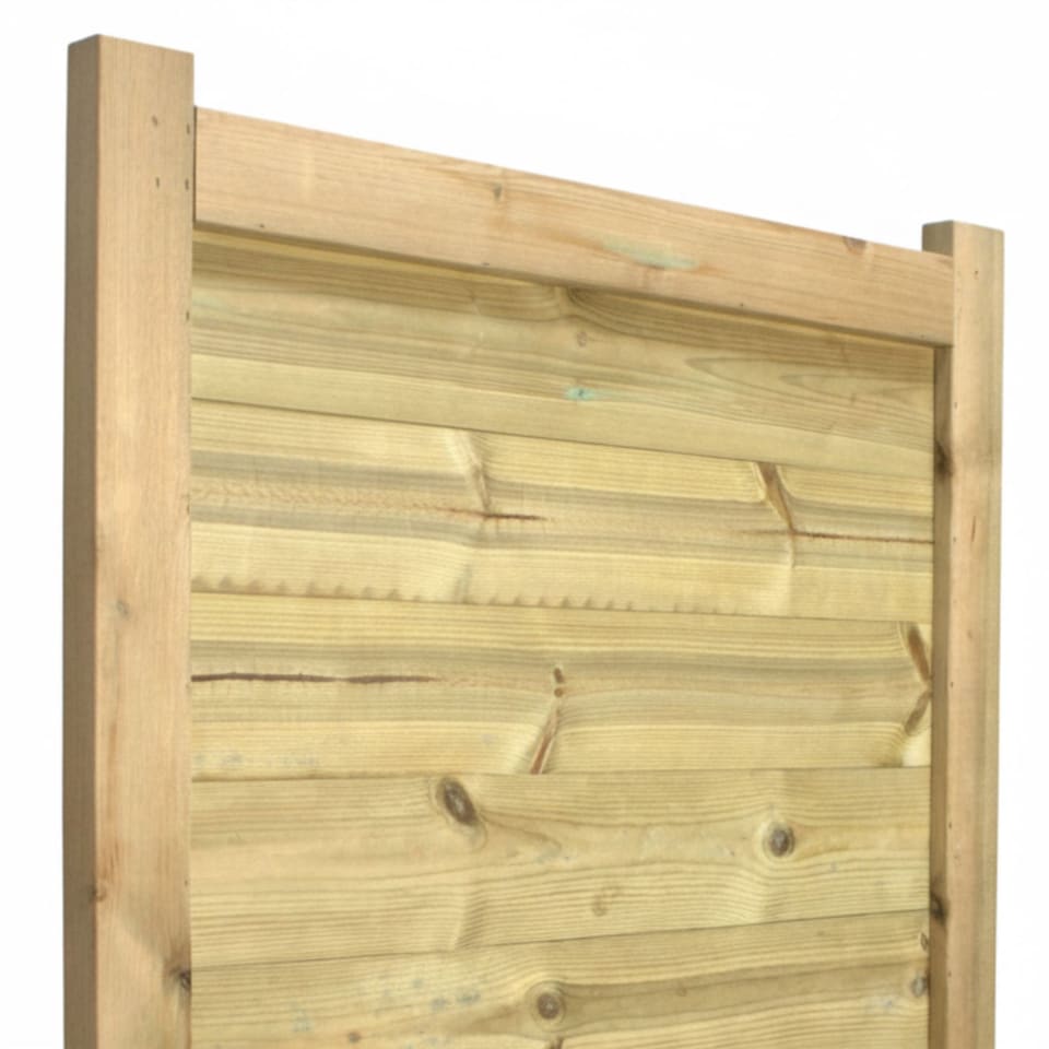 image 1 of Ultimate T&G Gate 4ft x 3ft Horizontal Smooth-Planed Fully Framed Treated Door