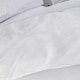 image 4 of Winter Duvet 13.5 Tog Polycotton And Hollowfibre Filling Double White