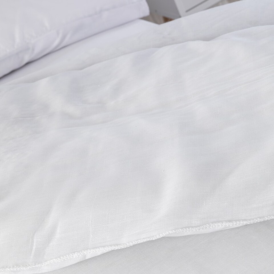 image 1 of Winter Duvet 13.5 Tog Polycotton And Hollowfibre Filling Double White