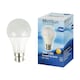 image 2 of ValueLights 4 Pack B22 White Plastic GLS LED 10W Warm White 3000K 800lm Light Bulb