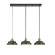 image 4 of Bakewell Grey Bar Pendant Grey