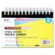 image 2 of Pack of 50 5"x3" Spiral Ruled Coloured Index Cards by Concept