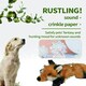 image 2 of All For Paws Fox Dog Toy with Squeaker Red