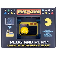 PAC-MAN Plug & Play TV Arcade Console with Wireless Controller