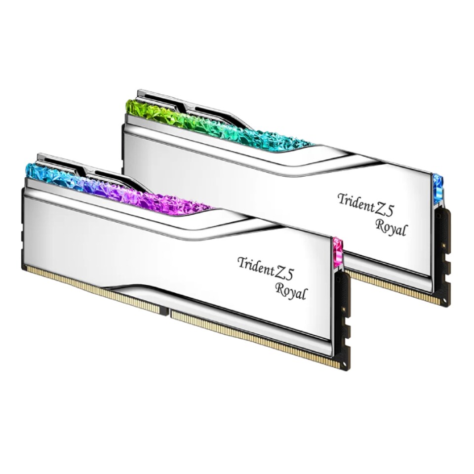image 1 of G.Skill Trident Z5 64 GB 6400 MHz DIMM DDR5 White Desktop Memory