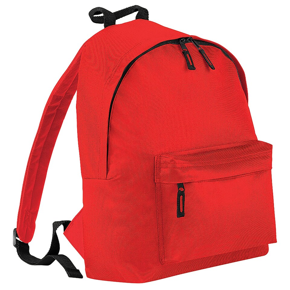 image 1 of Bagbase Fashion Backpack / Rucksack (18 Litres) - Bright Red - One Size
