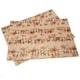 image 3 of Stranger Things Logo Gift Wrap Sheets - Brown - One Size
