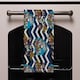 image 2 of Embroidery colorful simplified ethnic skull Blue pattern (Kitchen Towel)