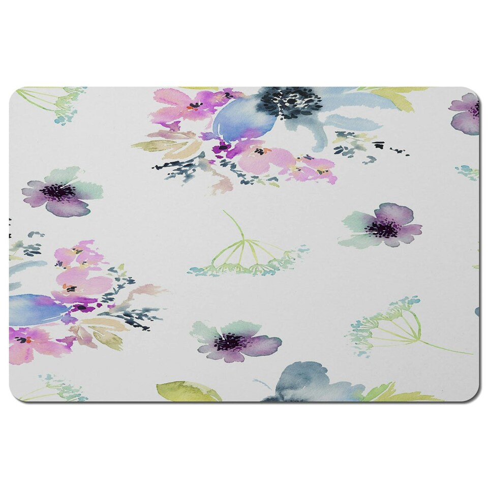 image 1 of Watercolour Flowers (Placemat)