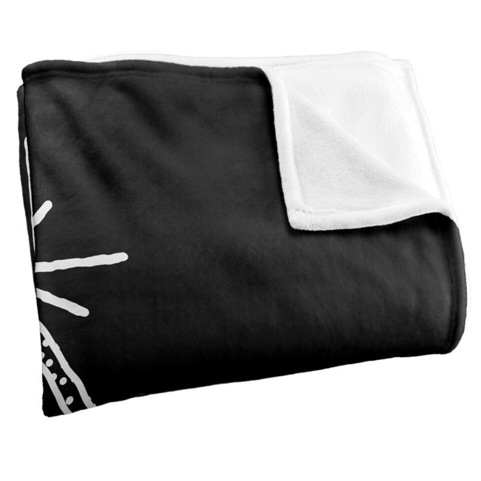 image 1 of Harry Potter Deathly Hallows Blanket - Multicoloured - One Size