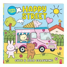 Sunny Vibes Colouring Series - Happy Street