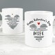 image 6 of Personalised Happy Valentine's Day Mug White