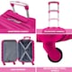 image 4 of Flight Knight 25" 4 Wheel ABS Hard Case Medium Suitcase 100+ Airlines Approved - easyJet, British Airways, Ryanair, Jet2, Emirates & Many More - Check-in | Pink | Pink | Medium