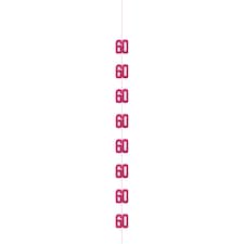 6 GLITTER PINK 60 HANG DECOR 5FT -  UNIQUE
