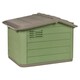 image 5 of URBNLIVING Plastic Dog House Outdoor Pet Kennel Shelter | Multi | Green | S | 1