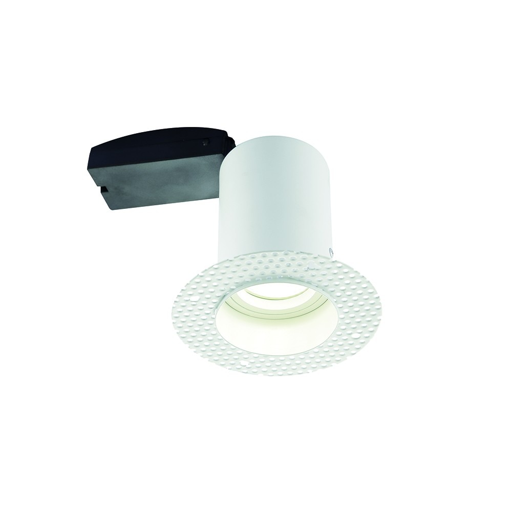 Netlighting Ravel Recessed Trimless Downlight 50W Matt White Paint in Grey