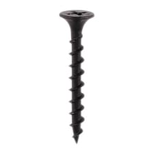 Timco - Drywall Screws - Coarse Thread - PH - Bugle - Black (Size 3.5 x 38 - 350 Pieces)