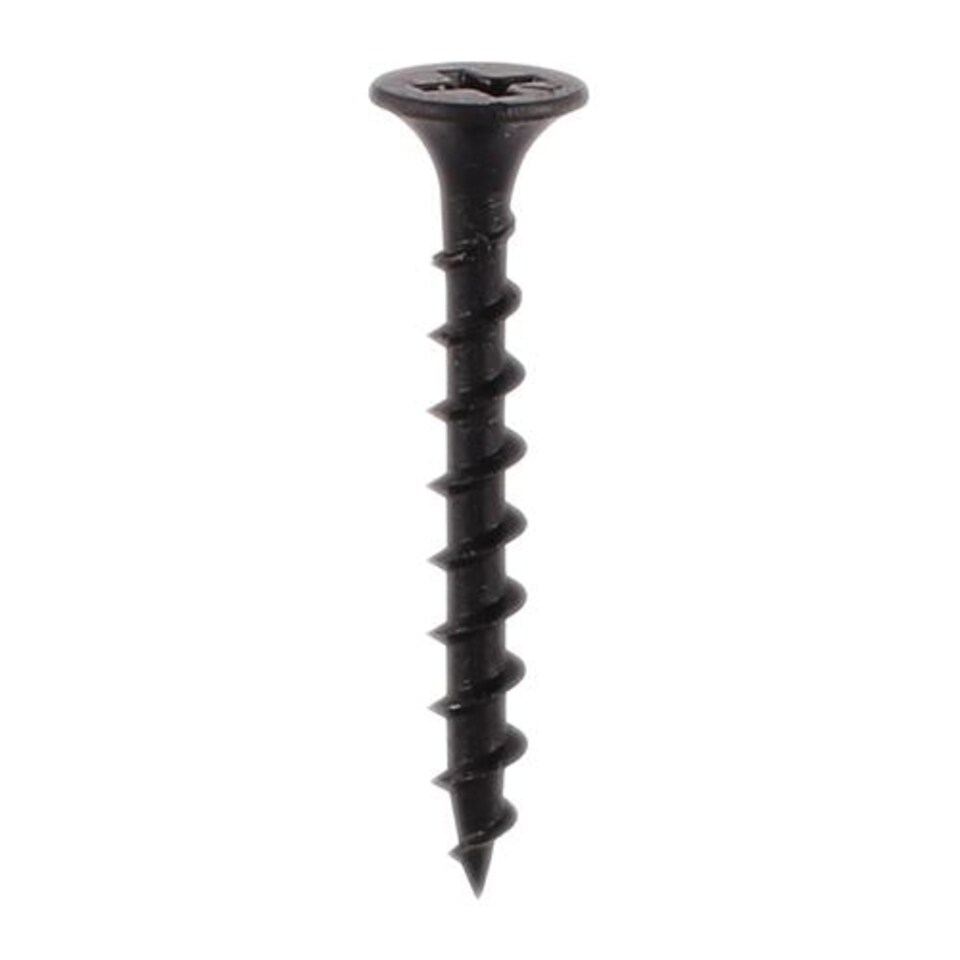 image 1 of Timco - Drywall Screws - Coarse Thread - PH - Bugle - Black (Size 3.5 x 38 - 350 Pieces)