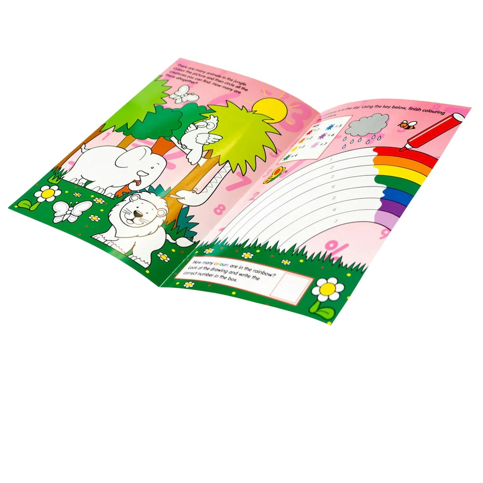 image 1 of Numbers & Counting Activity Book - Multicoloured - One Size