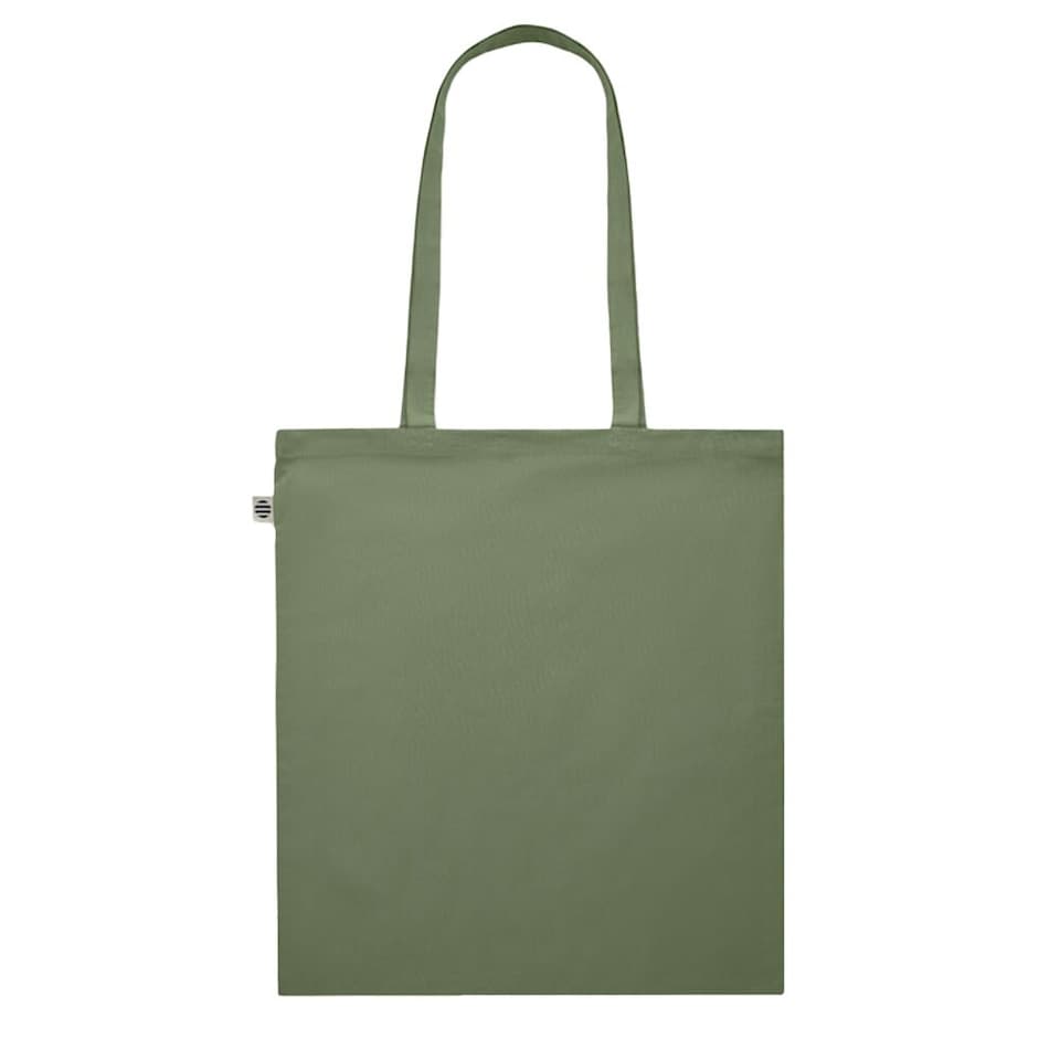 image 1 of MidOcean Onel Plain Organic Cotton Shopper Bag - Green - One Size | Green