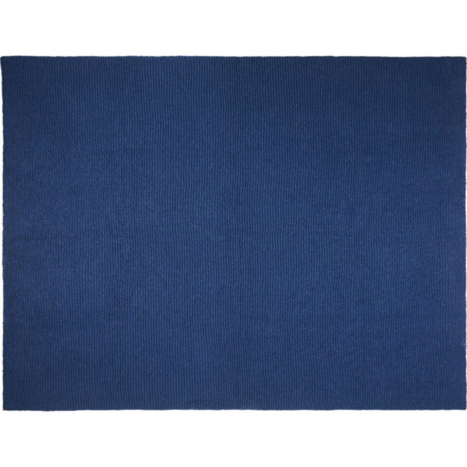 image 1 of Seasons Suzy Polyester Knitted Blanket - Navy - 120cm x 150cm