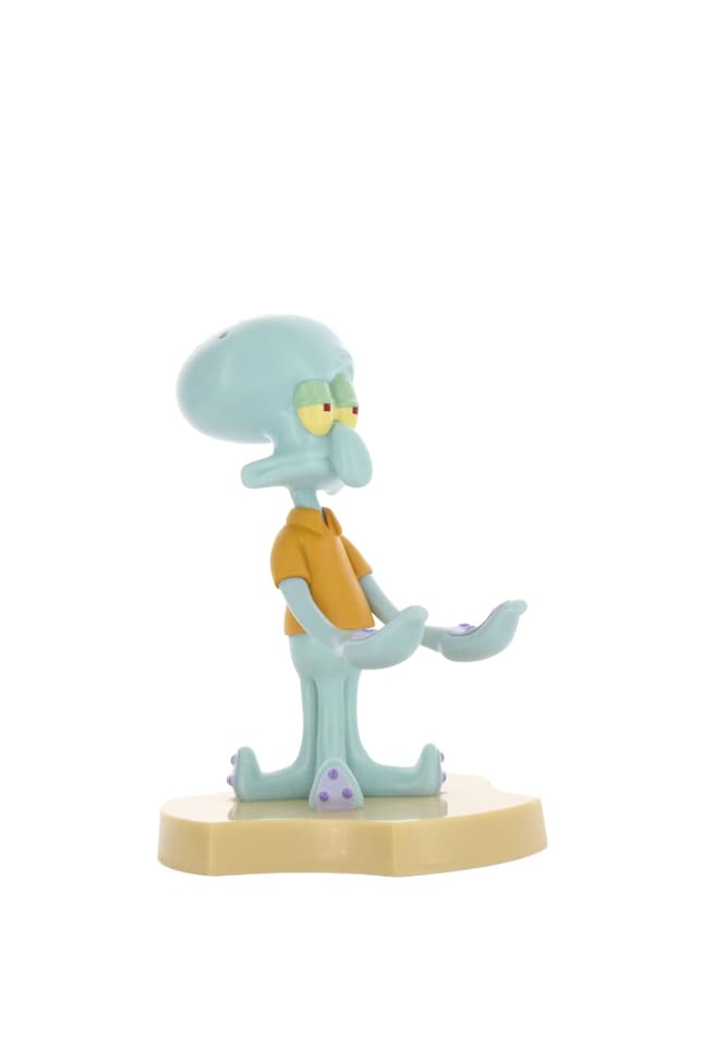image 1 of Cable Guys Holdems Spongebob Squarepants Squidward Mini Phone Stand and Device Holder