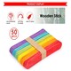 image 2 of Pack of 50 Assorted Colour Wooden Sticks