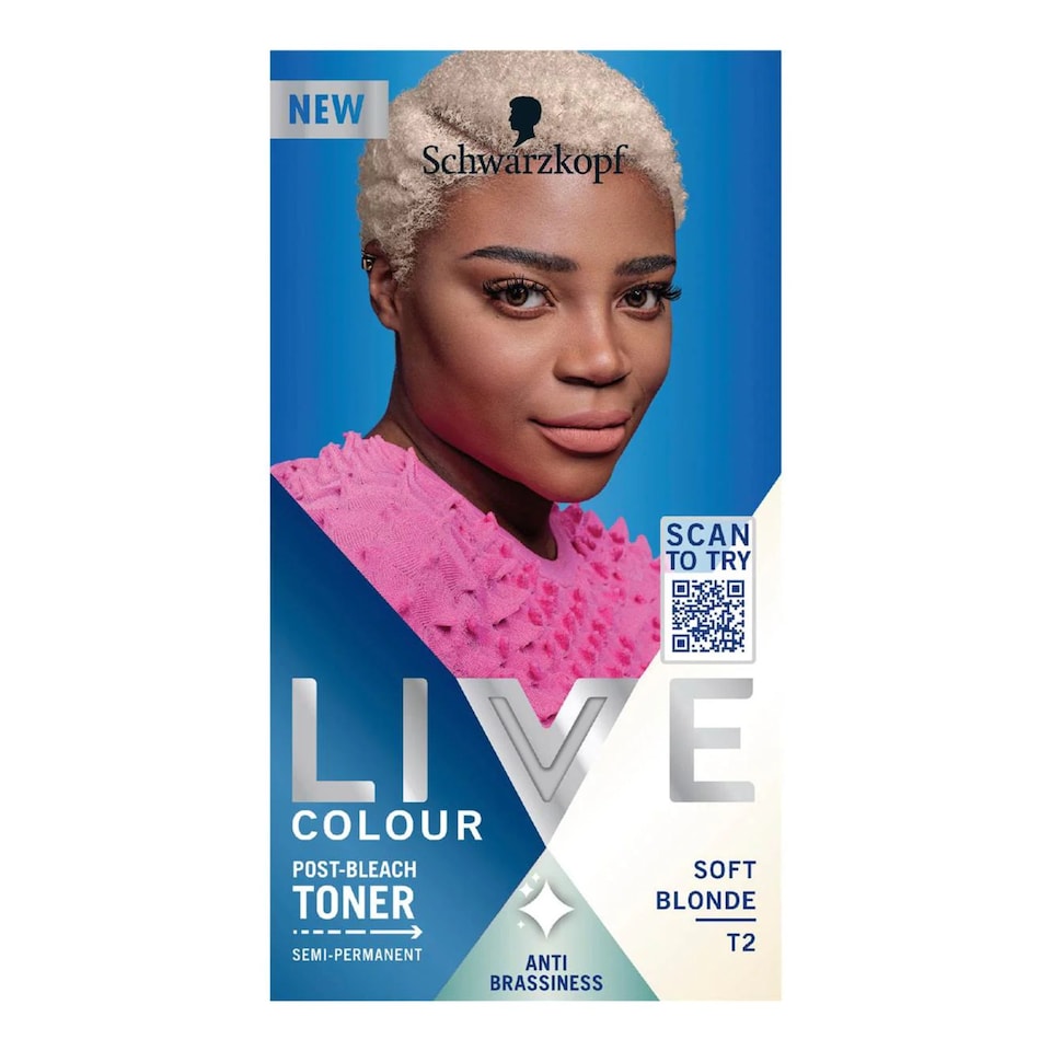 image 1 of Schwarzkopf Live Soft Blonde T2