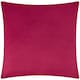 image 2 of furn. Holly Wreath Embroidered Feather Filled Cushion | Red | 45 cm x 45 cm | 1
