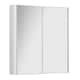 image 1 of 500mm 2 Door Bathroom Mirror Cabinet- White Gloss- (Choice) | White | White | 1