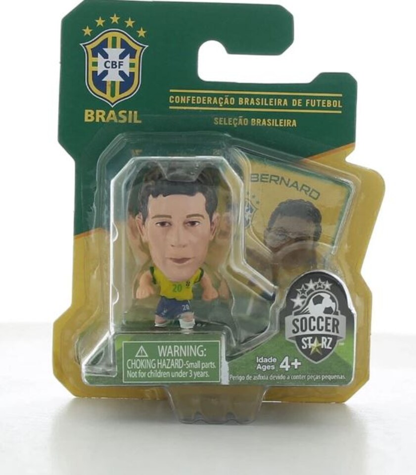 image 1 of SoccerStarz  Brazil Bernard  Home Kit Figure