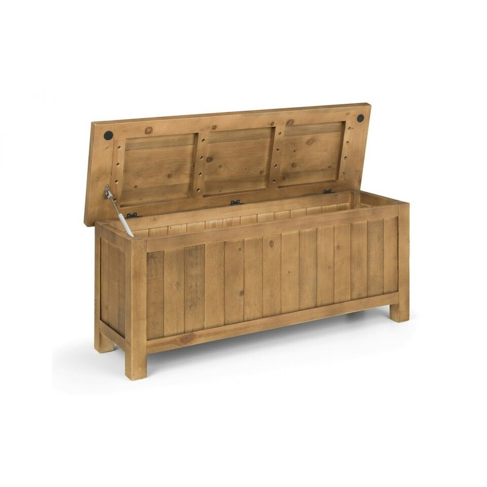 image 1 of Reclaimed Pine Storage Bench