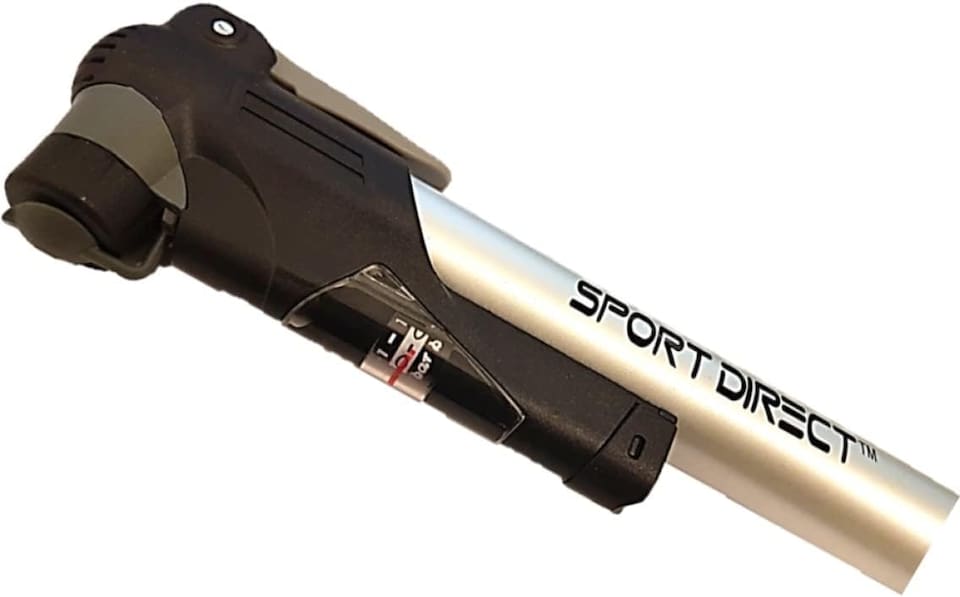 image 1 of Sport Direct 120PSI Max Mini Bicycle Bike Cycle Pump and Gauge Schrader/Presta