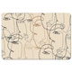 image 2 of Continuous line drawing of faces (Placemat)
